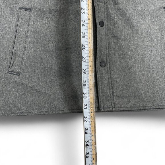 Carhartt Rain Defender Gray Fleece Lined 105022 Hooded Coat Jacket Men's XL - Picture 9 of 11